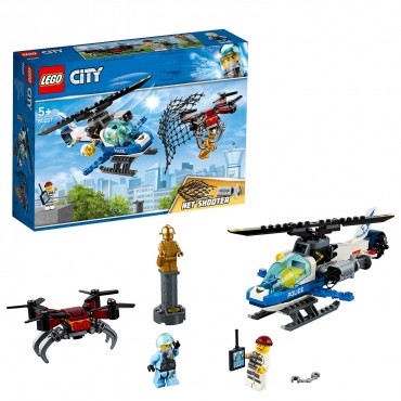 LEGO City Sky Police Drone Chase Building Blocks for Kids 60207